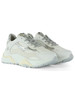 BIANCO | Sneakers in pelle e tessuto ODEON LOW