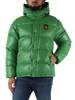 VERDE | Piumino ANTON con maniche e cappuccio rimovbili