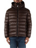 MARRONE | Piumino trapuntato NED 2.0 800 Fill Power Technology
