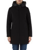 NERO | Piumino con cappuccio MIRE 3.0 Soft Shell Project