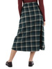 VERDE | Gonna midi in misto lana e viscosa
