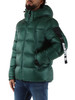 VERDE | Piumino trapuntato con cappuccio STRIFE
