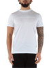 BIANCO | T-shirt in cotone e modal con scritta logo