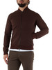 MARRONE | Bomber sfoderato GRENOBLE in misto lana