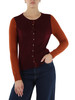 MERLOT | Cardigan COLOURS OF THE WORLD in lana