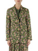 VERDE | Giacca FLORAL SYMPHONY in viscosa