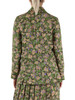 VERDE | Giacca FLORAL SYMPHONY in viscosa