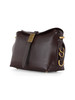 MERLOT | Borsa in pelle SADDLE BAGUETTE MINI