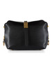 NERO | Borsa in pelle SADDLE BAGUETTE MINI