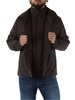 MARRONE | Piumino modello overshirt DUINO-LL