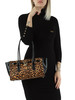 NERO | Borsa tote in pelle e cavallino HAMILTON MODERNE Small