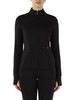 NERO | Felpa con zip in tessuto stretch NERO | Felpa con zip in tessuto stretch