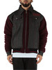 BORDEAUX | Giacca bomber in denim e misto lana BORDEAUX | Giacca bomber in denim e misto lana