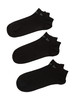 NERO | Il set comprende tre paia di calzini corti
