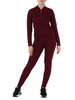 BORDEAUX | Leggings sportivi Essentials in piquet BORDEAUX | Leggings sportivi Essentials in piquet