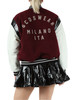BORDEAUX | Giacca bomber varsity con maniche a contrasto BORDEAUX | Giacca bomber varsity con maniche a contrasto