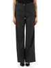 GRIGIO SCURO | Pantalone gamba larga in lana e viscosa GRIGIO SCURO | Pantalone gamba larga in lana e viscosa