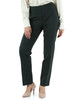 VERDE | Pantalone in misto viscosa punto Milano VERDE | Pantalone in misto viscosa punto Milano