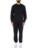 BLU SCURO | UNDERWEAR: Tuta in misto cotone composta da felpa e pantalone
