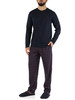 BLU | Pigiama in cotone composto da t-shirt maniche lunghe e pantaloni