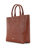 CUOIO | Borsa shopper media effetto martellato