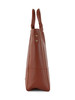 CUOIO | Borsa shopper media effetto martellato