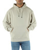 BEIGE | Felpa con cappuccio in cotone garzato