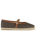 MARRONE | Espadrillas in ecopelle LYNN BALLET