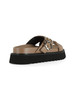 MARRONE CHIARO | Sandali stile ciabatta in nappa KATE 09