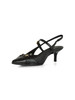 NERO | Slingback in pelle GLORIA 18
