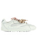 BIANCO | Sneakers in pelle e tessuto YULIA 01
