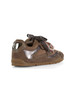 MARRONE | Sneakers in pelle e tessuto YULIA 01