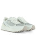BIANCO | Sneakers in pelle e tessuto GEM 14