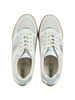 WEISS | Sneakers aus Leder und Veloursleder LEWIS 01