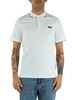 BIANCO | Polo slim fit in cotone piqué stretch