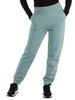 VERDE ACQUA | Pantaloni sportivi in cotone felpato con scritta logo