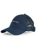 BLU | Cappello in cotone con inserto in rete