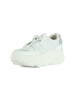 BIANCO | Sneakers STEFFY 02 in pelle e tessuto