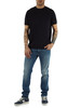 BLU SCURO | Maglia manica corta in cotone