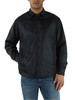BLU SCURO | Overshirt in tessuto tecnico water repellent
