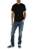 NERO | T-shirt in misto cotone e seta ZOLE 02