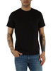 NERO | T-shirt in misto cotone e seta ZOLE 02