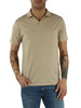 BEIGE | Polo in misto cotone e seta NEW HELGO