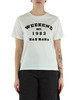BIANCO/NERO | T-shirt in cotone TENUE