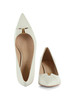 SAHNE | Lederpumps mit Logodetail