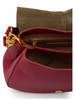 Alpenveilchen | HELENA ROUND Medium Ledertasche