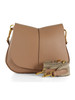 MARRONE CHIARO | Borsa in pelle HELENA ROUND Medium