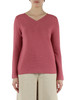 ROSA | Maglia collo a V in cotone AGO