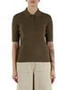 VERDE MILITARE | STUDIO: Polo in maglia di misto viscosa OSCURI