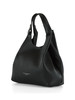 NERO | Borsa a mano in pelle martellata DUA Small